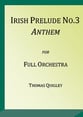 Irish Prelude No.3 Orchestra sheet music cover